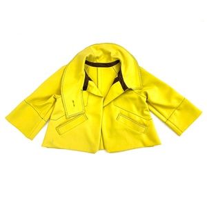 FAUX WELLI Vintage-inspired Cropped Jacket